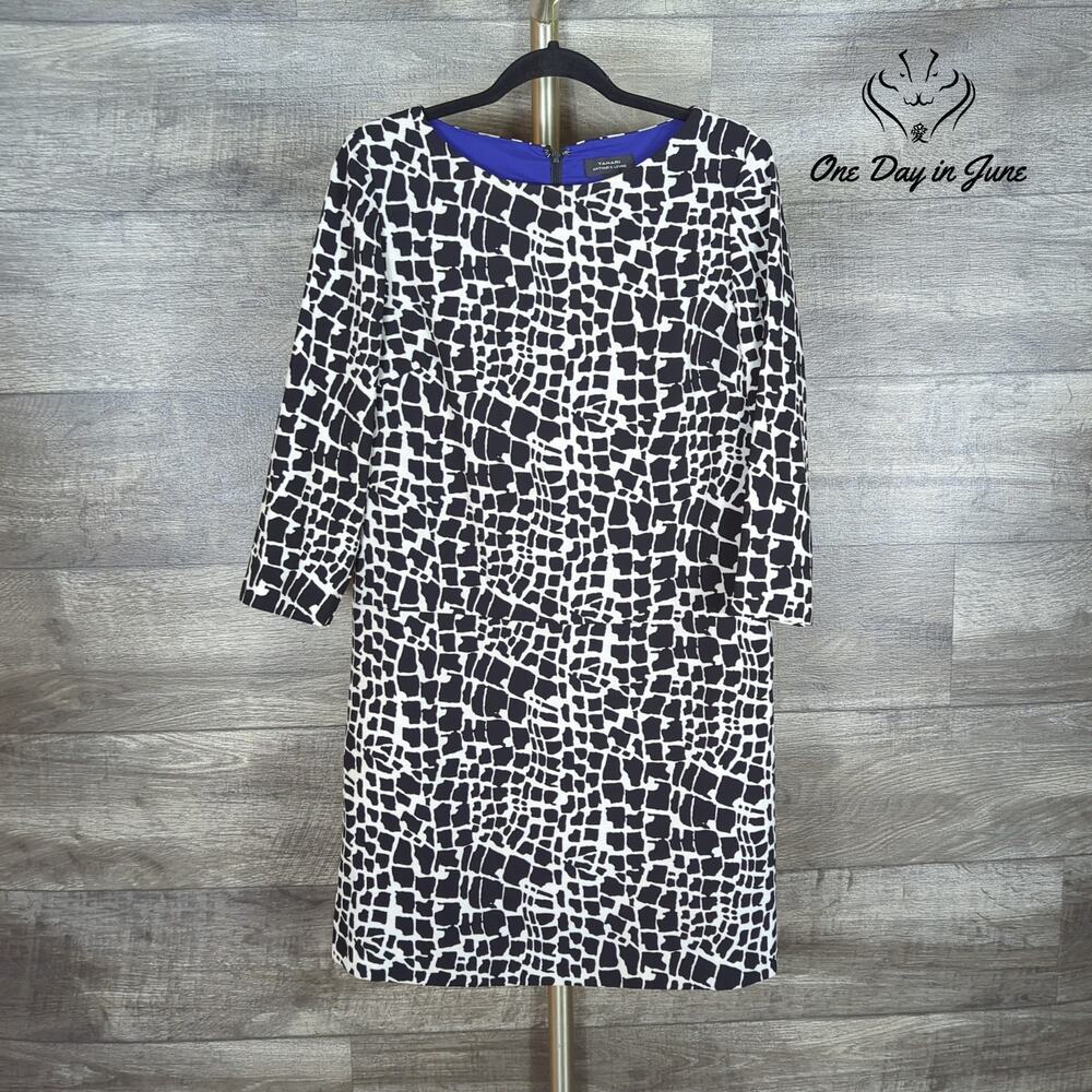 Tahari Long Sleeve Mini Dress Size 6